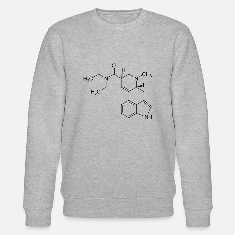 Molécule de LSD - Sweat bio CHANGER Stanley/Stella Unisexe - gris chiné