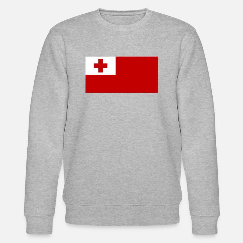 Tonga - Stanley/Stella Unisex Bio-Sweatshirt CHANGER  - Grau meliert