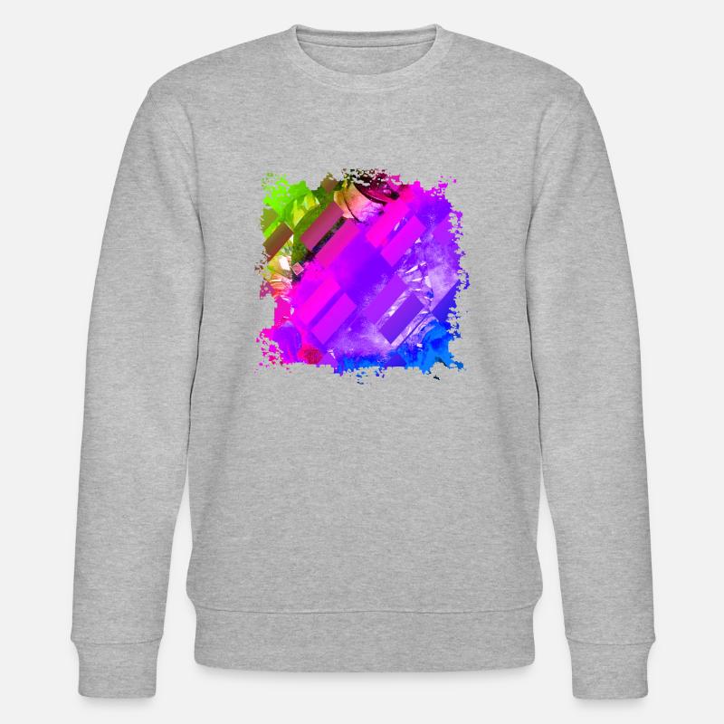 Hip Hop Rap DJ - Stanley/Stella Unisex Bio-Sweatshirt CHANGER  - Grau meliert