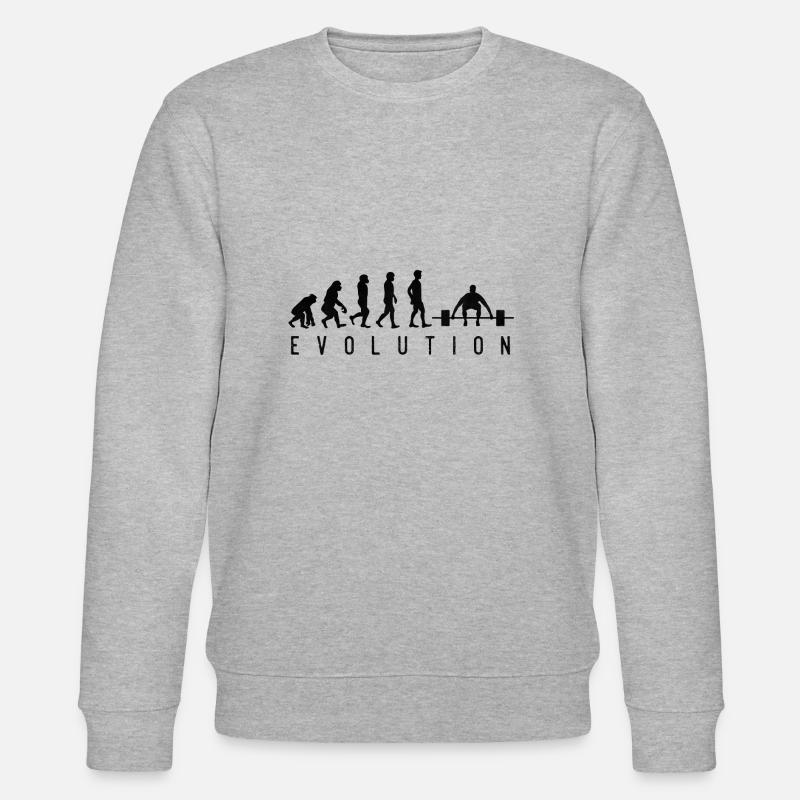 Evolution du gymnase - Sweat bio CHANGER Stanley/Stella Unisexe - gris chiné