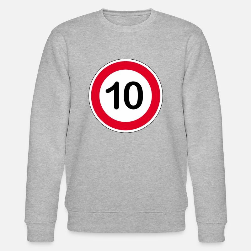 10 - Stanley/Stella Unisex Bio-Sweatshirt CHANGER  - Grau meliert