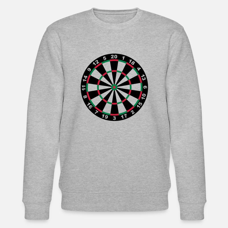 Cible de fléchettes - Sweat bio CHANGER Stanley/Stella Unisexe - gris chiné