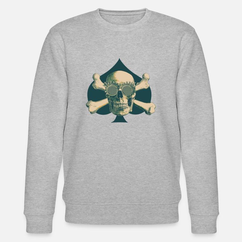 Steampunk - Stanley/Stella Unisex Bio-Sweatshirt CHANGER  - Grau meliert