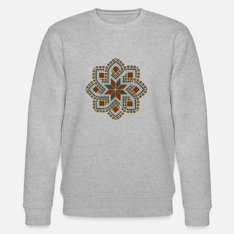 Mosaik Design - Stanley/Stella Unisex Bio-Sweatshirt CHANGER  - Grau meliert