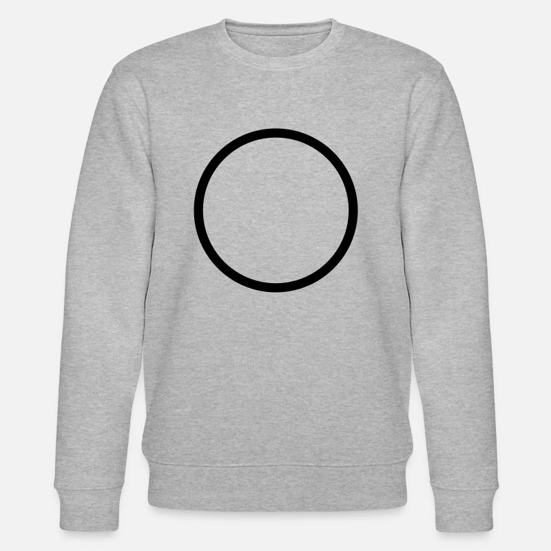 circle - Stanley/Stella Unisex Bio-Sweatshirt CHANGER  - Grau meliert