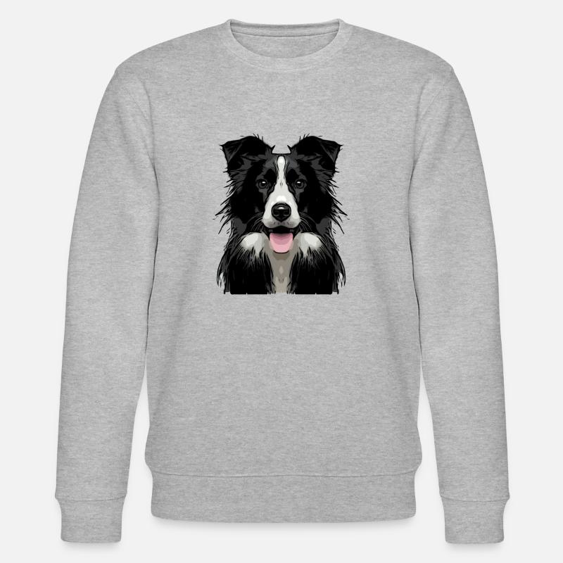 border1 1 - Stanley/Stella Unisex Bio-Sweatshirt CHANGER  - Grau meliert