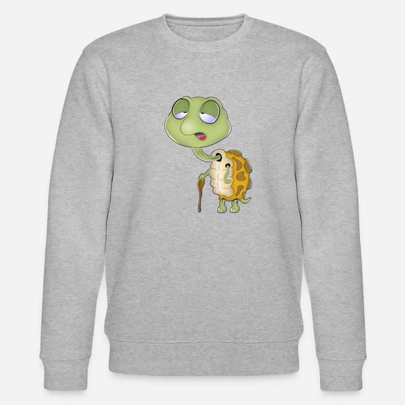 Schildkröte - Stanley/Stella Unisex Bio-Sweatshirt CHANGER  - Grau meliert