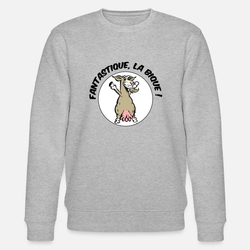 Fantastisch, der Bique - Stanley/Stella Unisex Bio-Sweatshirt CHANGER  - Grau meliert