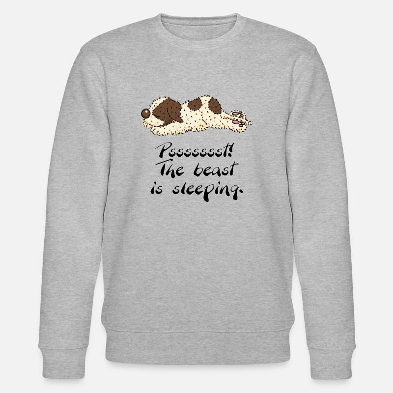 sleeppino1 1 - Stanley/Stella CHANGER Unisex Organic Sweatshirt - heather grey