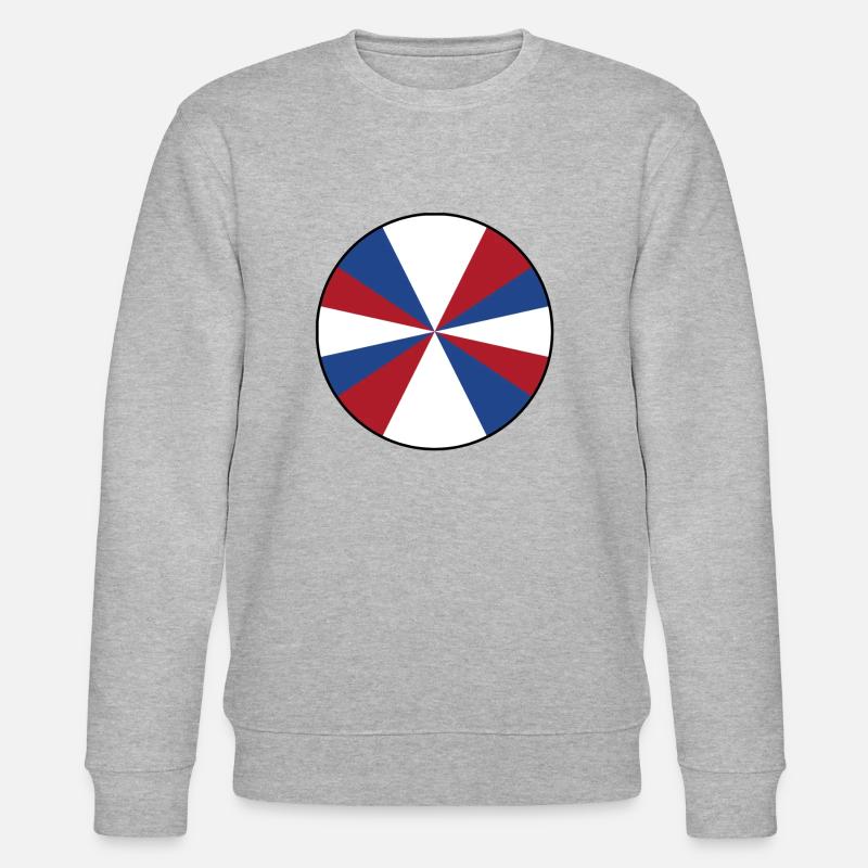 Drapeau Geuzen NL Pays-Bas - Sweat bio CHANGER Stanley/Stella Unisexe - gris chiné