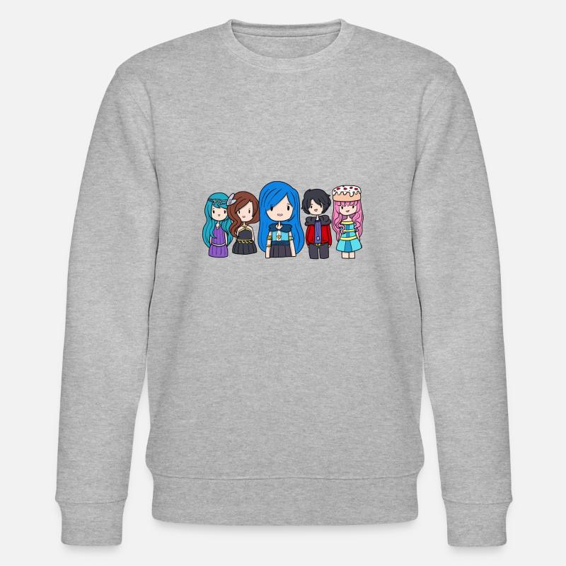Comic Krew - Stanley/Stella Unisex Bio-Sweatshirt CHANGER  - Grau meliert