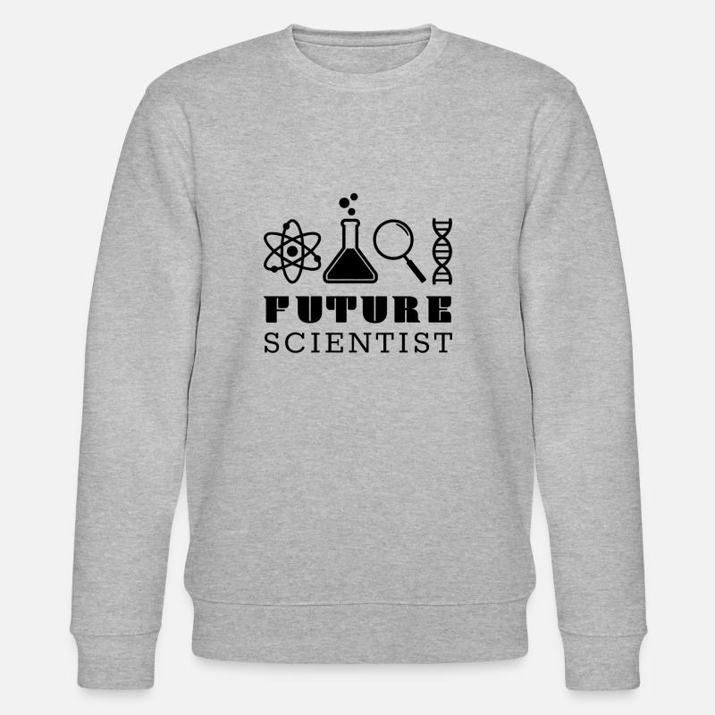 Future Scientist black - Sweat bio CHANGER Stanley/Stella Unisexe - gris chiné