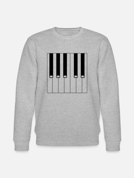 piano - Stanley/Stella CHANGER Unisex Organic Sweatshirt - heather grey