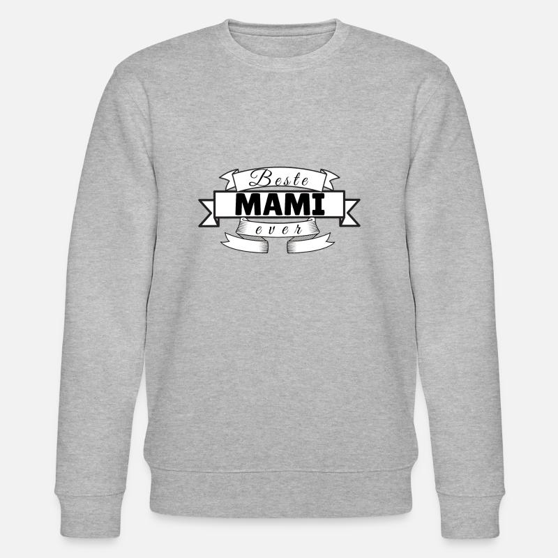 mami - Stanley/Stella Unisex Bio-Sweatshirt CHANGER  - Grau meliert