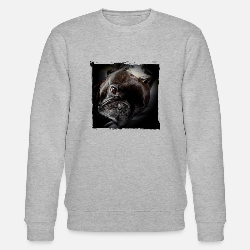 Frenchie - Stanley/Stella CHANGER Unisex Organic Sweatshirt - heather grey