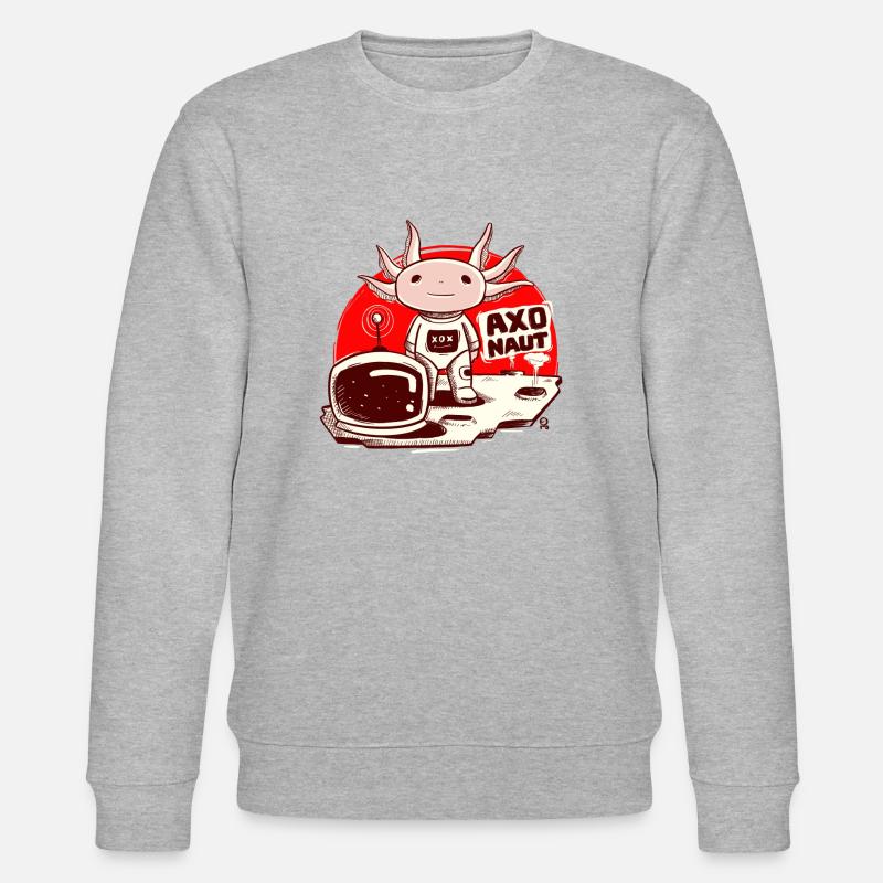 Axonaut - Stanley/Stella Unisex Bio-Sweatshirt CHANGER  - Grau meliert
