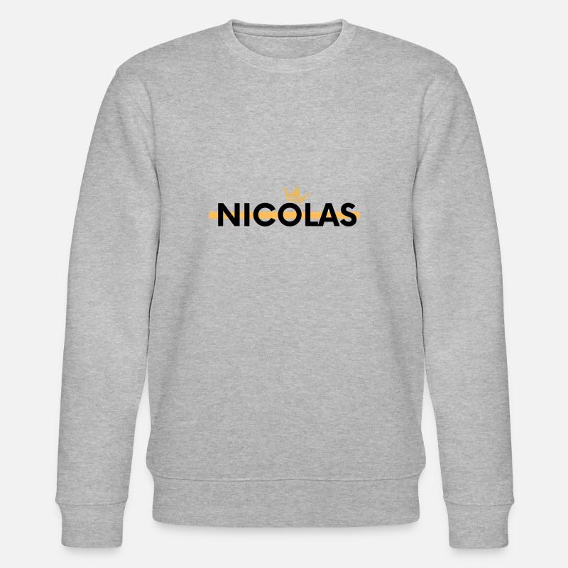 Nicolas - Stanley/Stella Unisex Bio-Sweatshirt CHANGER  - Grau meliert