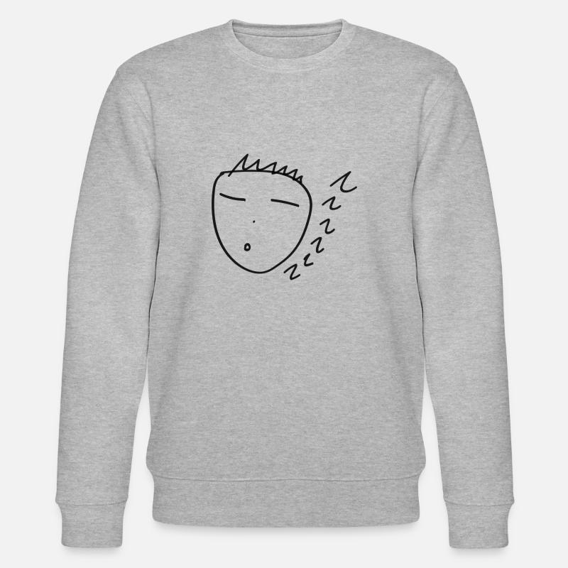 Ich will schlafen - Stanley/Stella Unisex Bio-Sweatshirt CHANGER  - Grau meliert