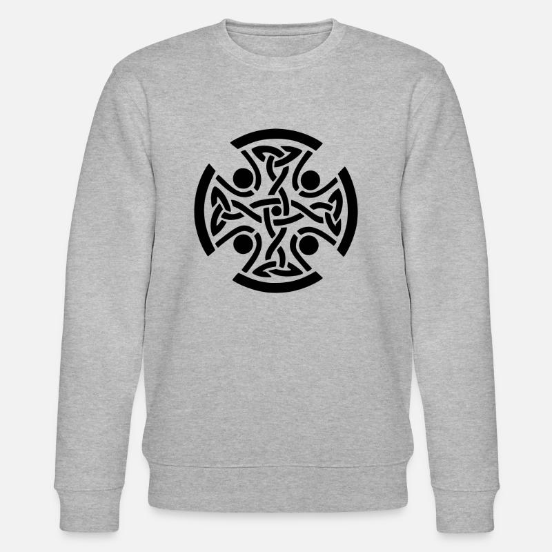 Celtic - Stanley/Stella Unisex Bio-Sweatshirt CHANGER  - Grau meliert