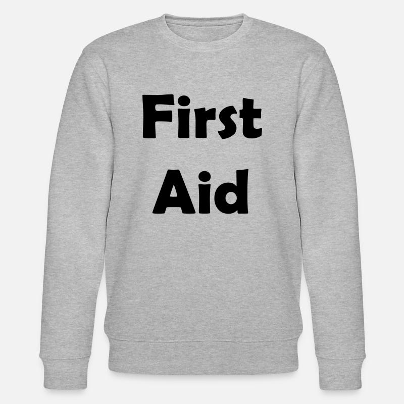 First Aid - Sweat bio CHANGER Stanley/Stella Unisexe - gris chiné