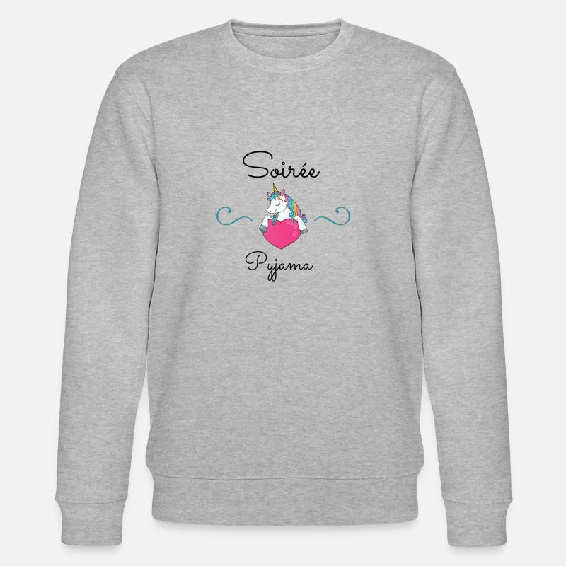 Soirée Pyjama - Sweat bio CHANGER Stanley/Stella Unisexe - gris chiné