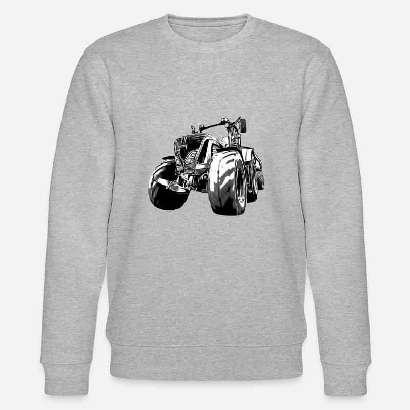 Traktor - Stanley/Stella Unisex Bio-Sweatshirt CHANGER  - Grau meliert