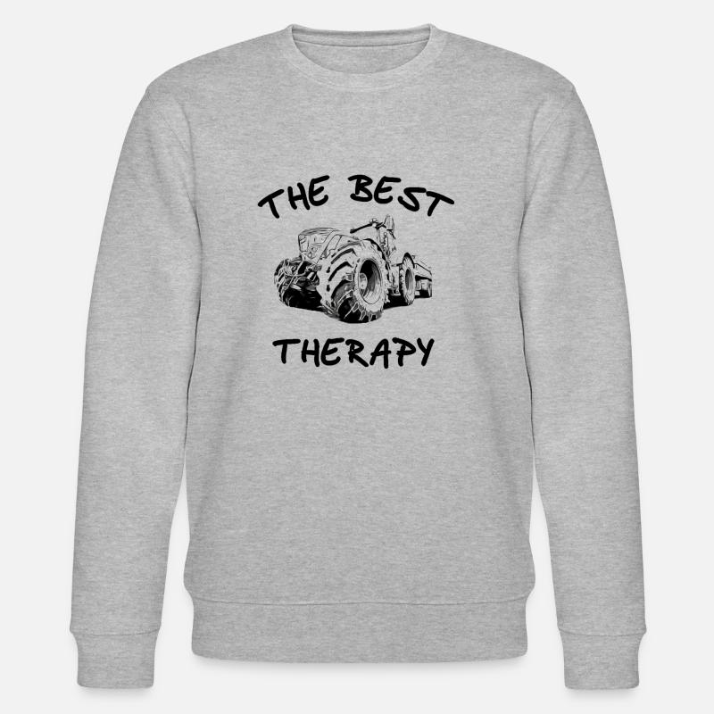 Traktor - Stanley/Stella Unisex Bio-Sweatshirt CHANGER  - Grau meliert