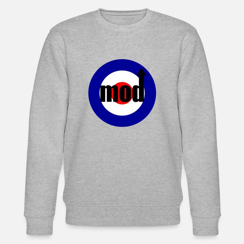 Mod / Quadrophenia - Ekologiczna bluza unisex Stanley/Stella CHANGER  - szary melanż
