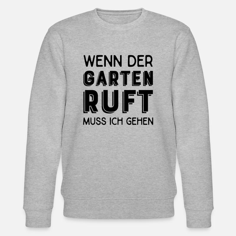 Hobbygärtner - Stanley/Stella Unisex Bio-Sweatshirt CHANGER  - Grau meliert
