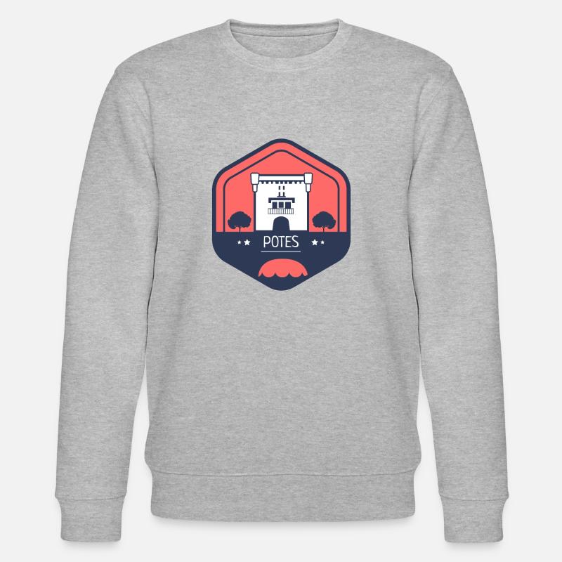Die Töpfe - Stanley/Stella Unisex Bio-Sweatshirt CHANGER  - Grau meliert