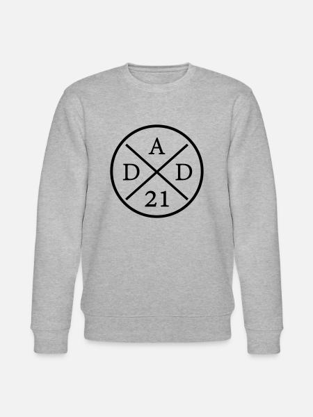 dad 21 - Stanley/Stella Unisex Bio-Sweatshirt CHANGER  - Grau meliert