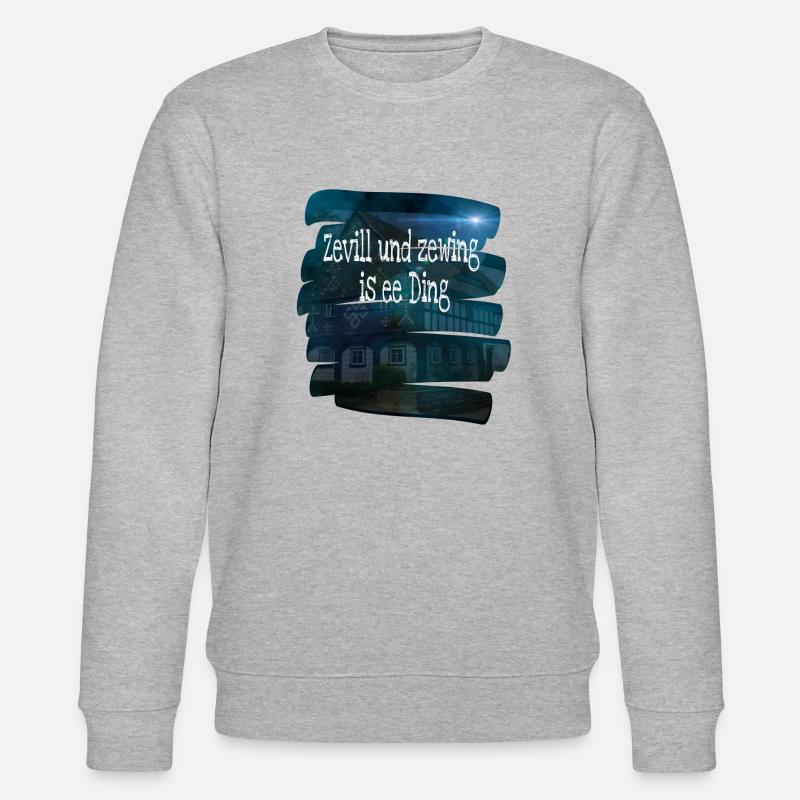 Zevill - Stanley/Stella Unisex Bio-Sweatshirt CHANGER  - Grau meliert