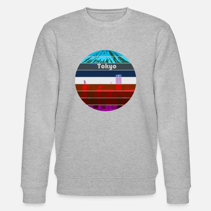 Tokyo - Stanley/Stella CHANGER Unisex Organic Sweatshirt - heather grey