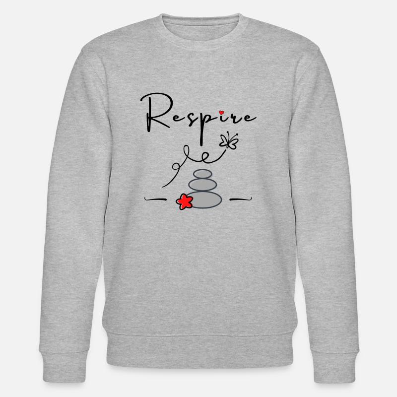 ... Take a break original gift idea - Stanley/Stella CHANGER Unisex Organic Sweatshirt - heather grey