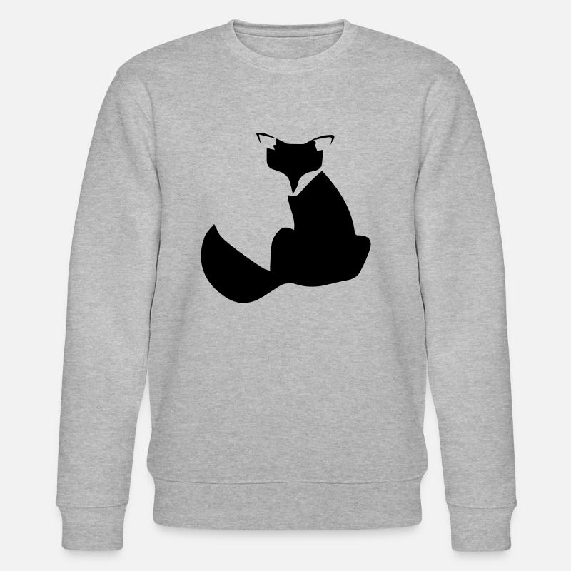 fox - Stanley/Stella CHANGER Unisex Organic Sweatshirt - heather grey