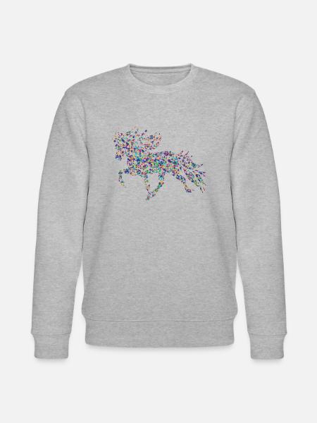 Tölter3 Confetti - Stanley/Stella CHANGER Unisex Organic Sweatshirt - heather grey