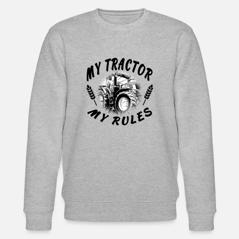 Traktor - Stanley/Stella Unisex Bio-Sweatshirt CHANGER  - Grau meliert
