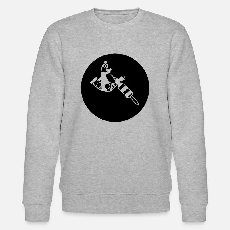 Tattoomaschine - Stanley/Stella Unisex Bio-Sweatshirt CHANGER  - Grau meliert