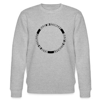Made in Germany - Stanley/Stella Unisex Bio-Sweatshirt CHANGER  - Grau meliert - Vorne - Nik (191cm) & Marisol (170cm)