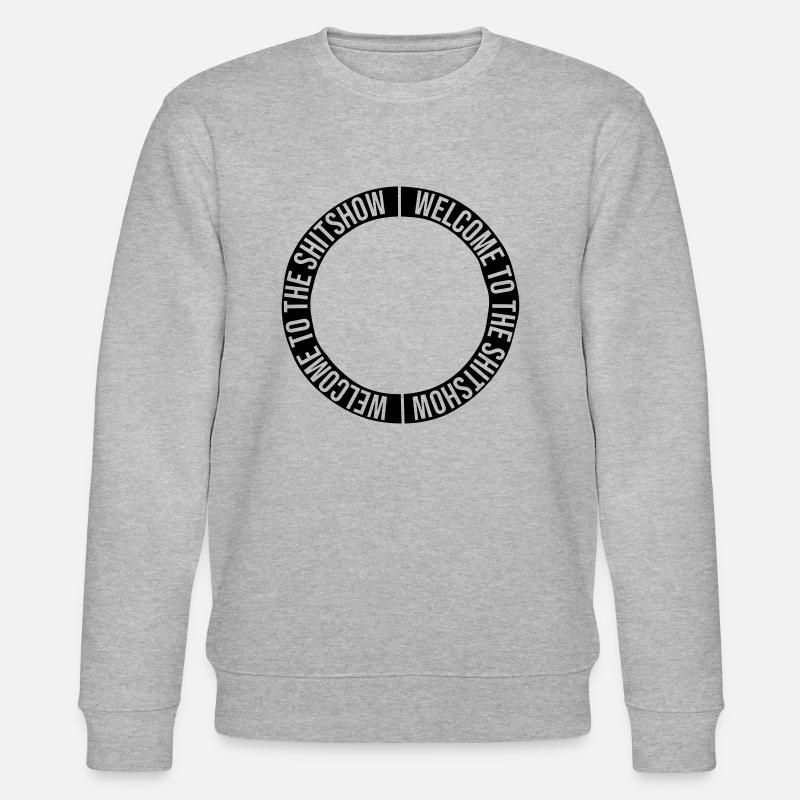 Ring Circle Shitshow - Sweat bio CHANGER Stanley/Stella Unisexe - gris chiné