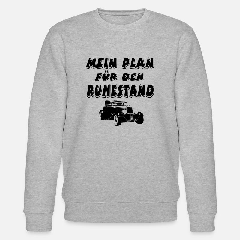 Auto - Stanley/Stella Unisex Bio-Sweatshirt CHANGER  - Grau meliert