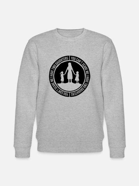 I have two daughters - Stanley/Stella CHANGER Unisex Organic Sweatshirt - heather grey