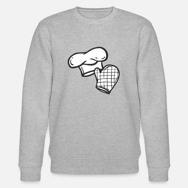 Kochprofi - Stanley/Stella Unisex Bio-Sweatshirt CHANGER  - Grau meliert