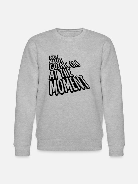 Not much going on - Stanley/Stella CHANGER Unisex Organic Sweatshirt - heather grey
