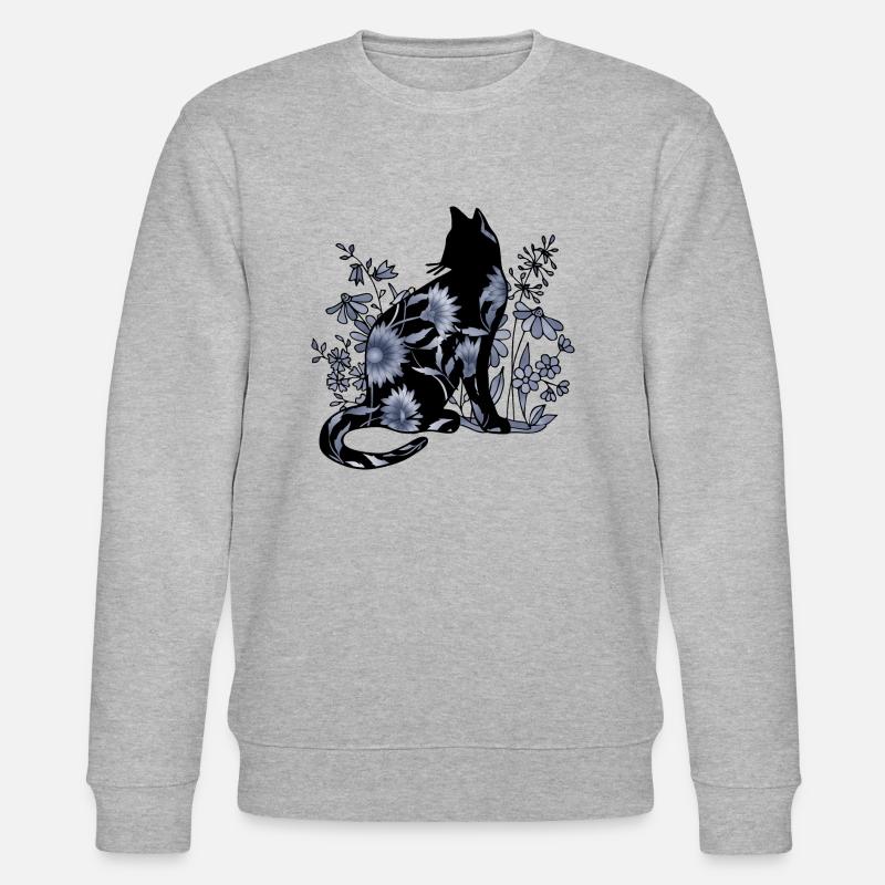 Chat - Sweat bio CHANGER Stanley/Stella Unisexe - gris chiné