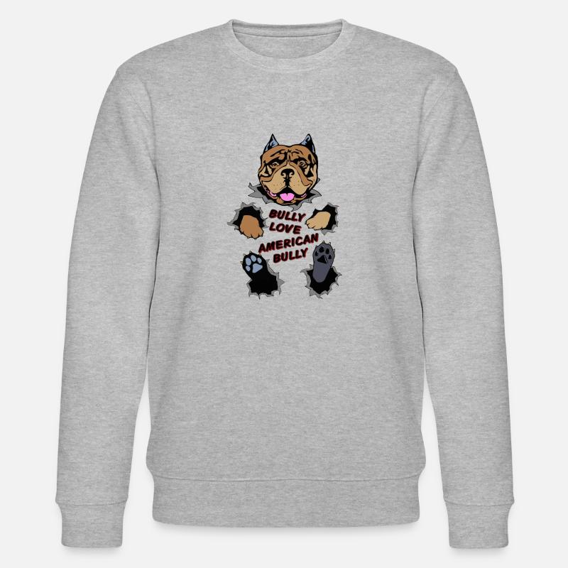 Bully02 - Sweat bio CHANGER Stanley/Stella Unisexe - gris chiné