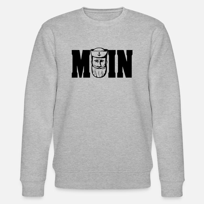 moin 7 - Stanley/Stella Unisex Bio-Sweatshirt CHANGER  - Grau meliert
