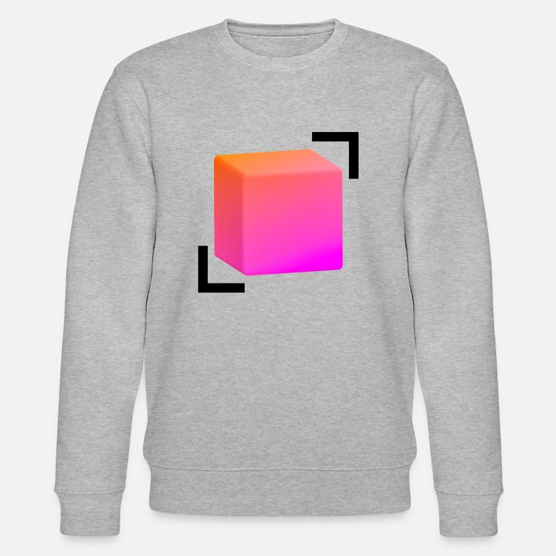 Farbwüfel - Stanley/Stella Unisex Bio-Sweatshirt CHANGER  - Grau meliert