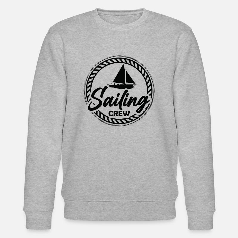 Sailing Crew - Stanley/Stella Unisex Bio-Sweatshirt CHANGER  - Grau meliert
