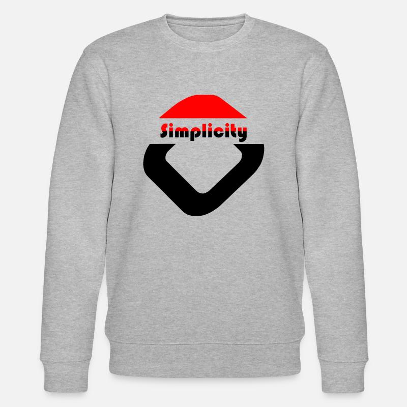 Osoued Simplicité - Sweat bio CHANGER Stanley/Stella Unisexe - gris chiné